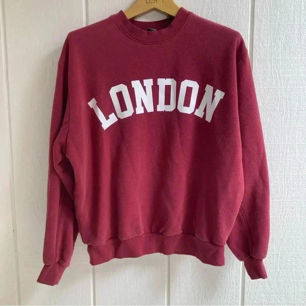 Wild Fable Burgundy London Sweatshirt